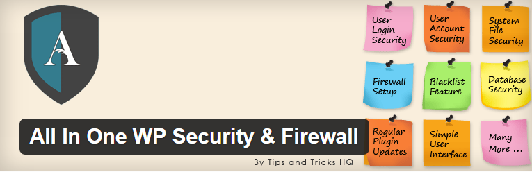 All in one WP Security & Firewall