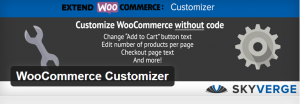 Customizer : WooCommerce plugin