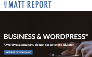 matt-report: WordPress Podcast