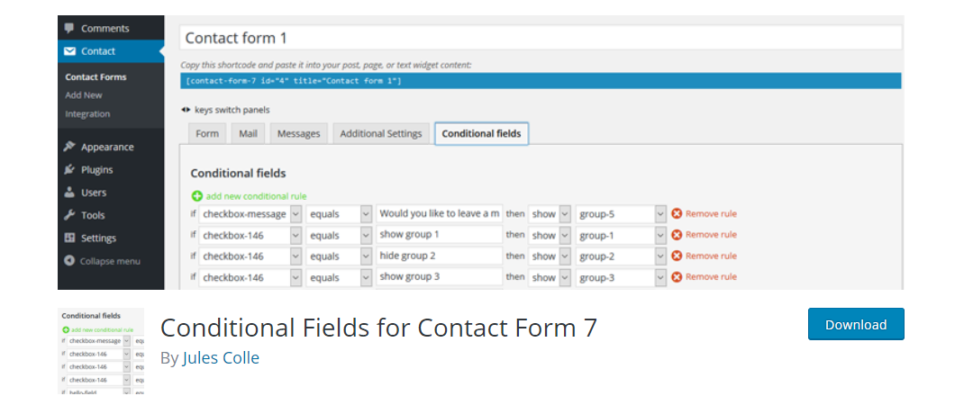 Contact Form 7 Extensions