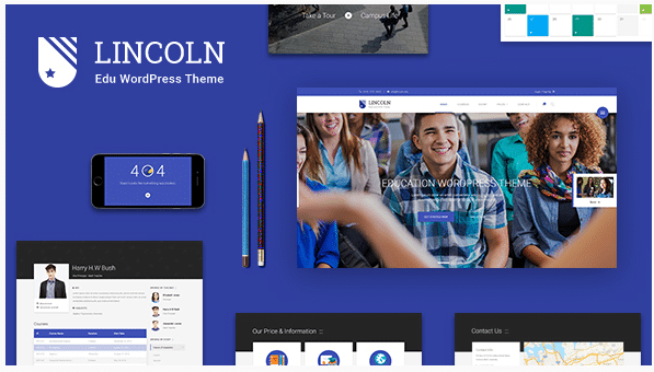 Lincoln: WordPress Themes for Educational Institutions