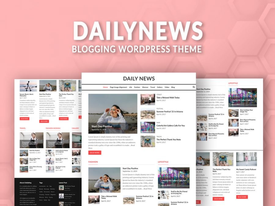 DailyNews Blogging Theme