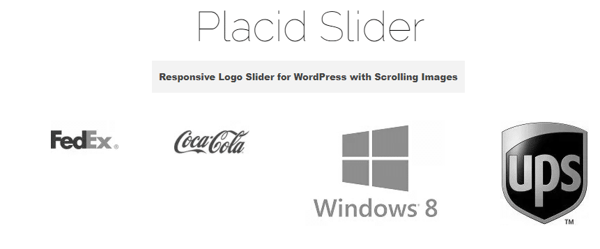 WordPress Logo Slider