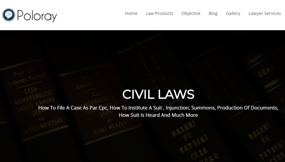 Poloray Attorney WordPress Template