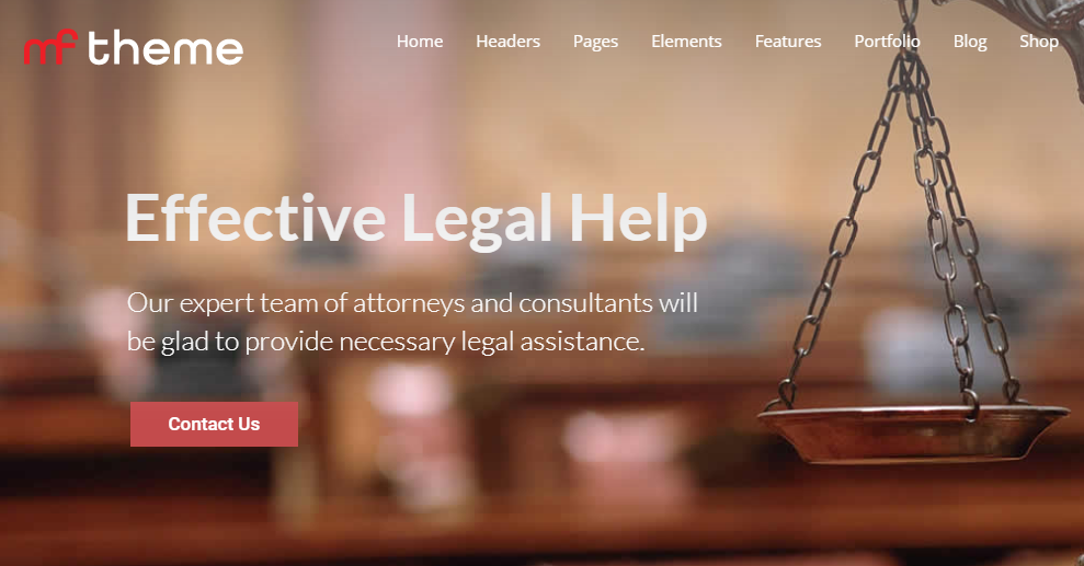 MF - Legal Law Attorney Justice
