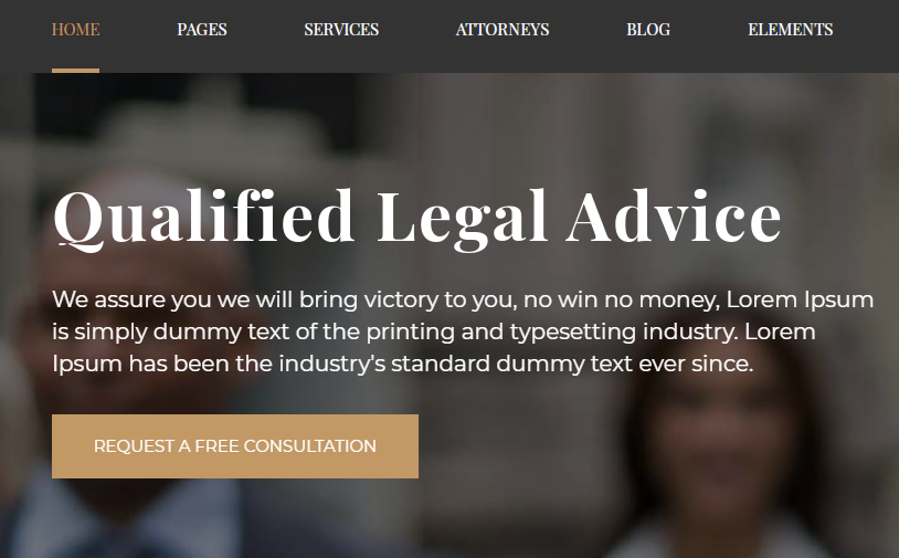 Kinglaw - Legal Attorney WordPress Template