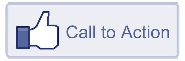 Increase Facebook engagement - call to action
