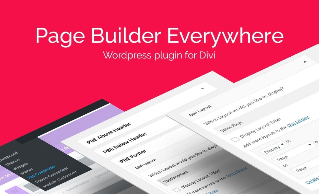 PAGE BUILDER EVERYWHERE