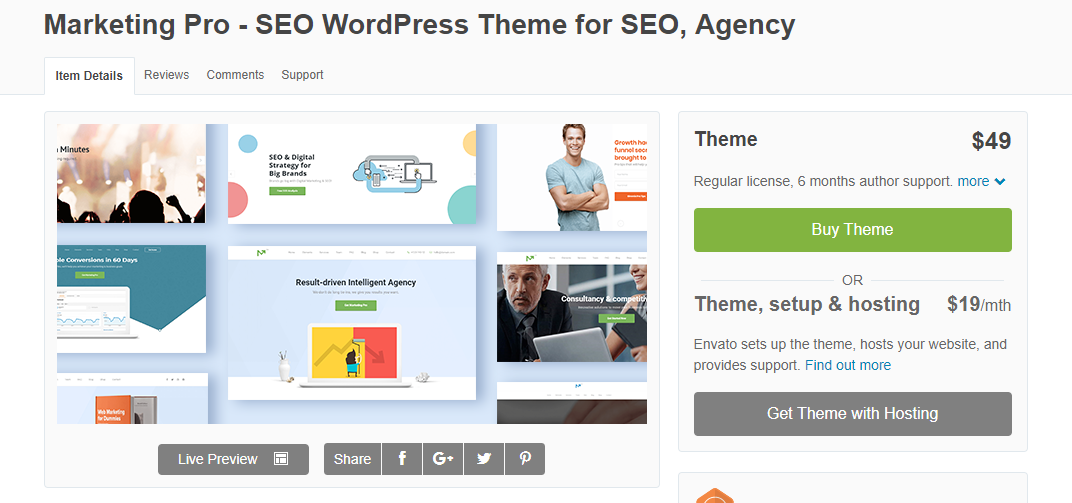 Agency WordPress Themes