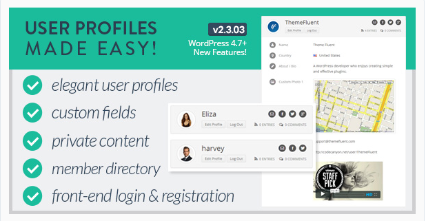WordPress User Registration & Profile Plugin