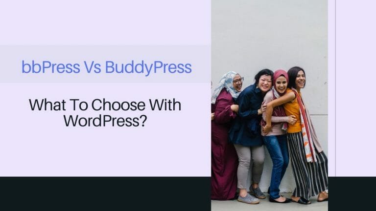 bbPress or BuddyPress