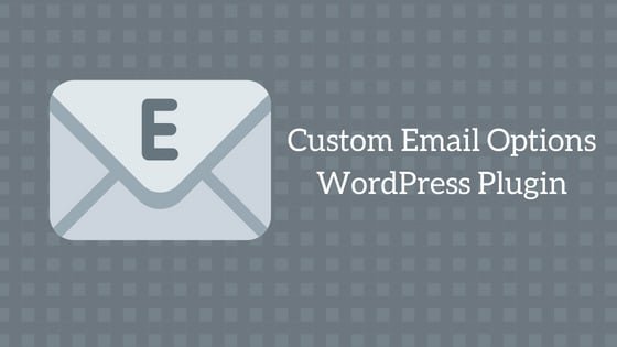 Custom Email Options Plugin image
