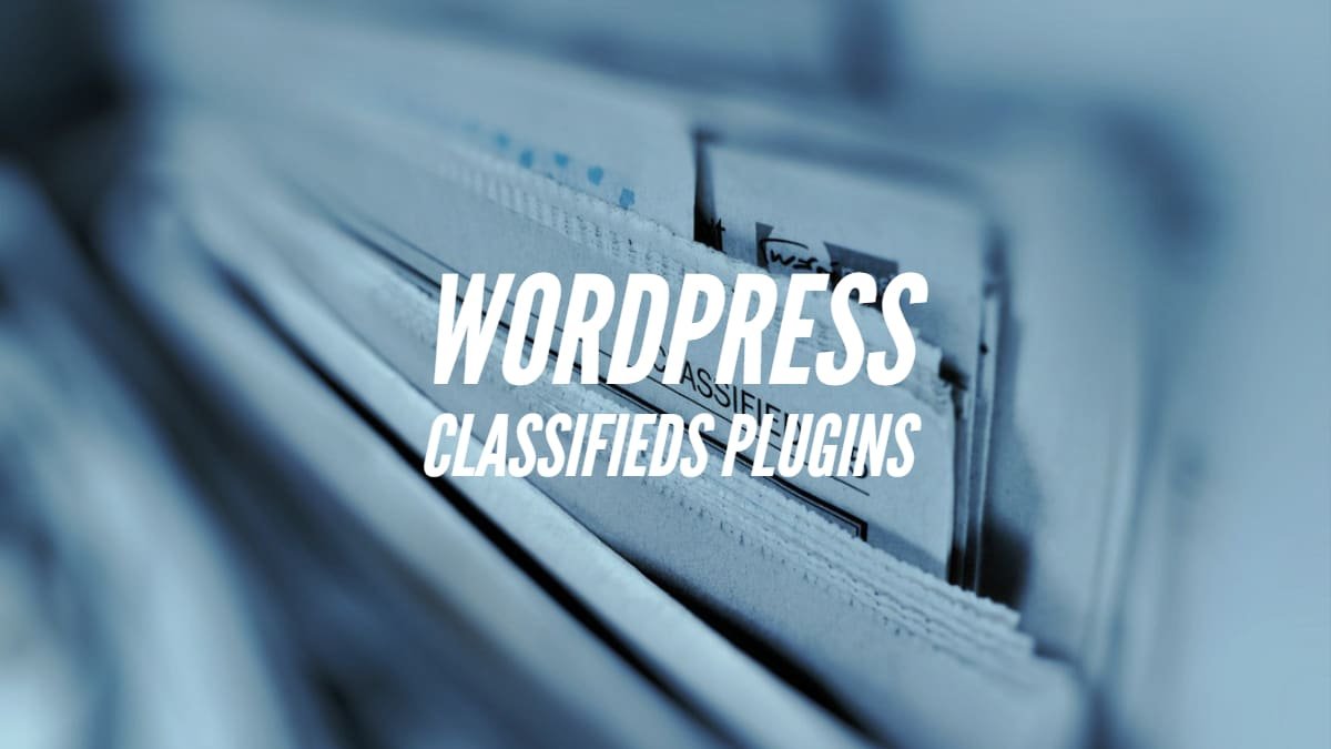 WordPress Classifieds Plugins