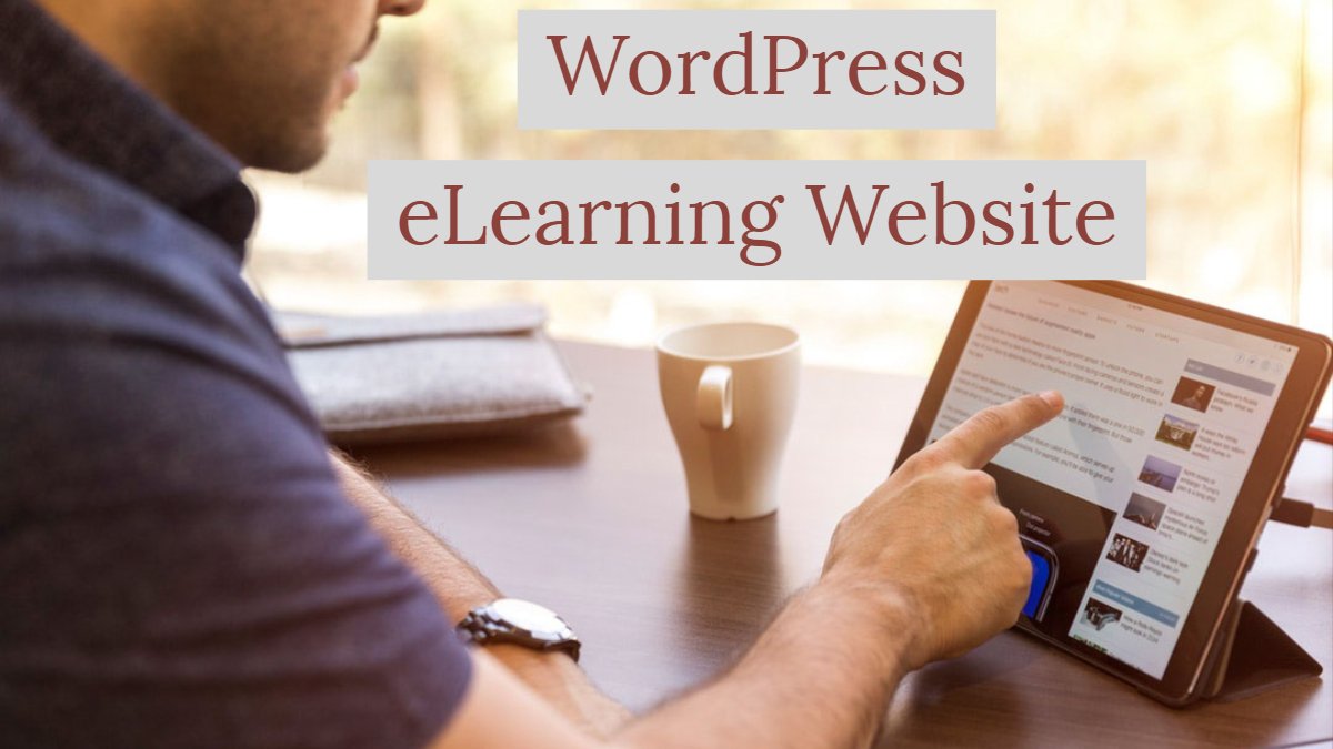 WordPress eLearning Website