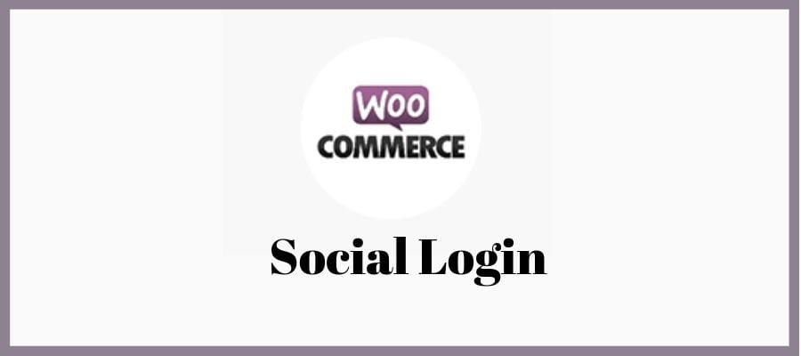Woocommerce social login