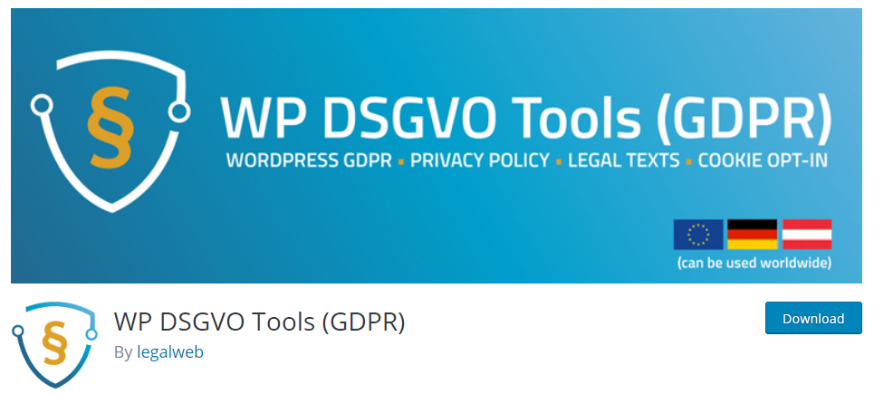 GDPR Plugin- WP DSGVO Tools