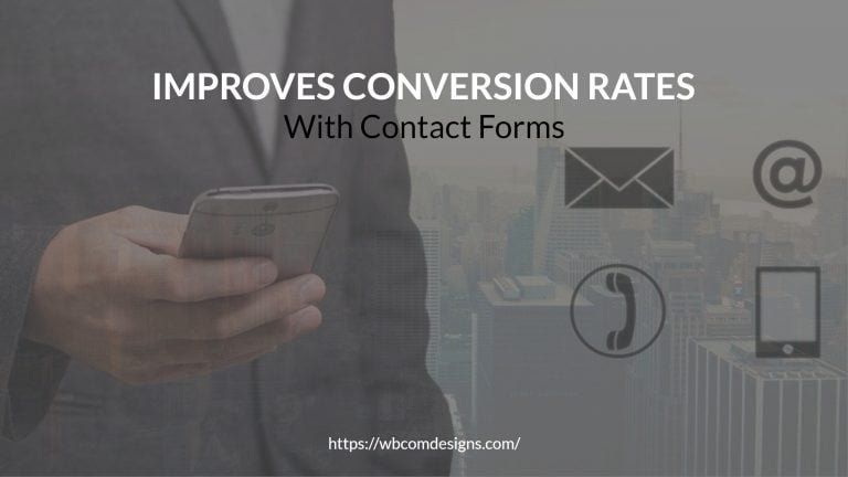 Conversion Rates With Contact Forms