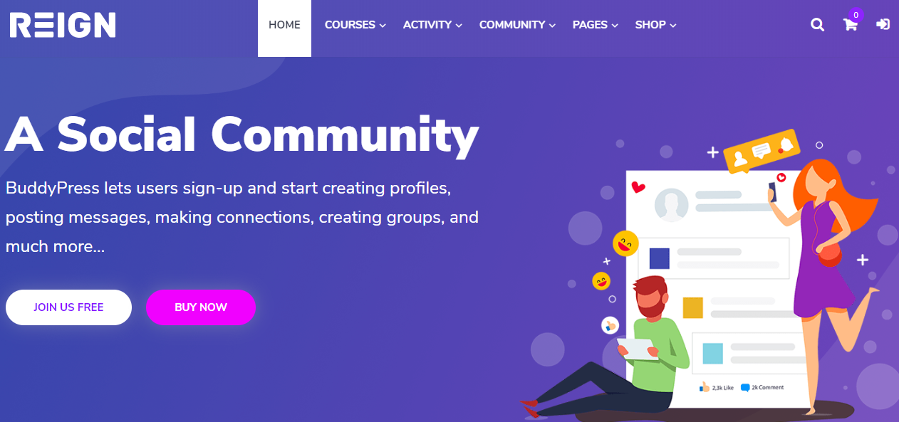 Adding Community Feature To Your School Website