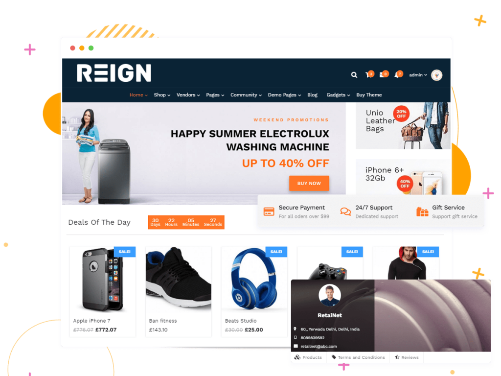 E-commerce WordPress theme- eCommerce Store