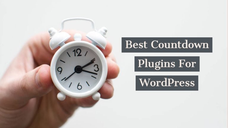 Best Countdown Plugins For WordPress
