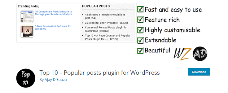 Top 10 wordPress plugin