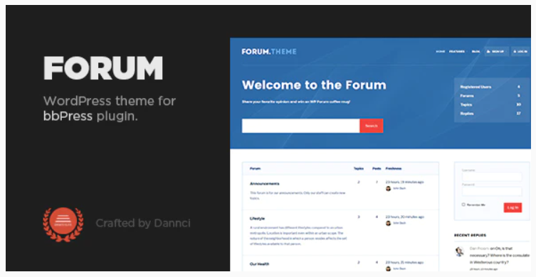 WordPress bbPress Forum Themes