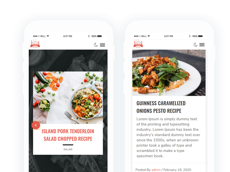 mobile-design- how to start your own food blog