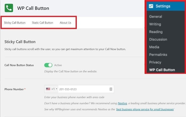 Add Call to Action Buttons
