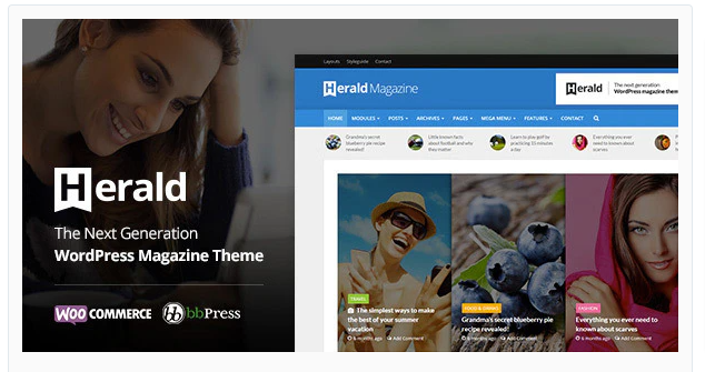 WordPress Themes-Herald