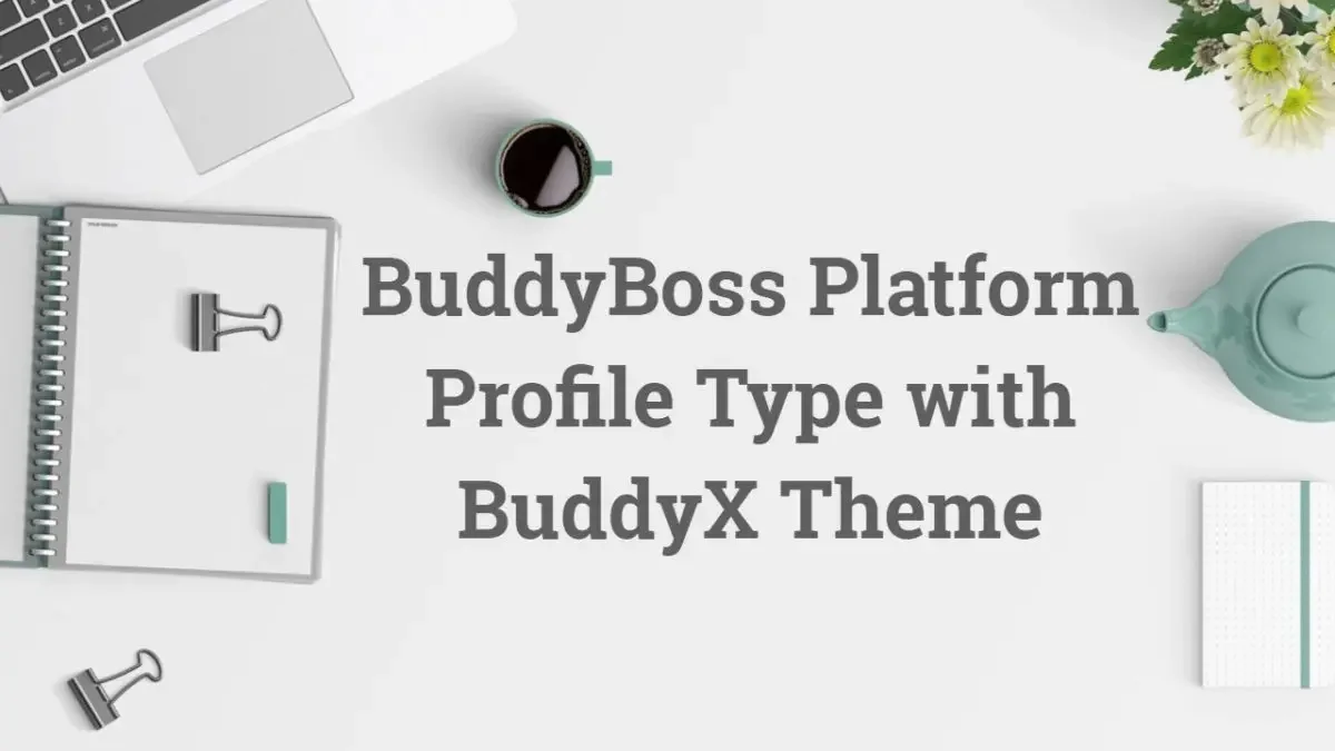 BuddyBoss Platform Profile Type with BuddyX Theme