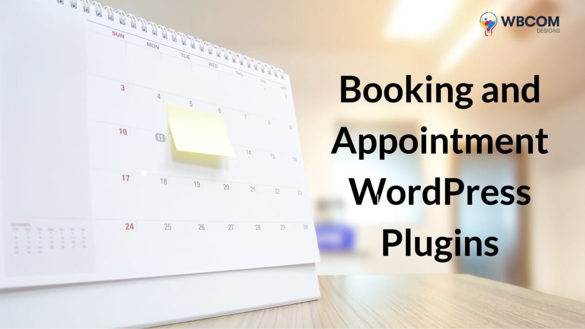 Booking and Appointment WordPress Plugins