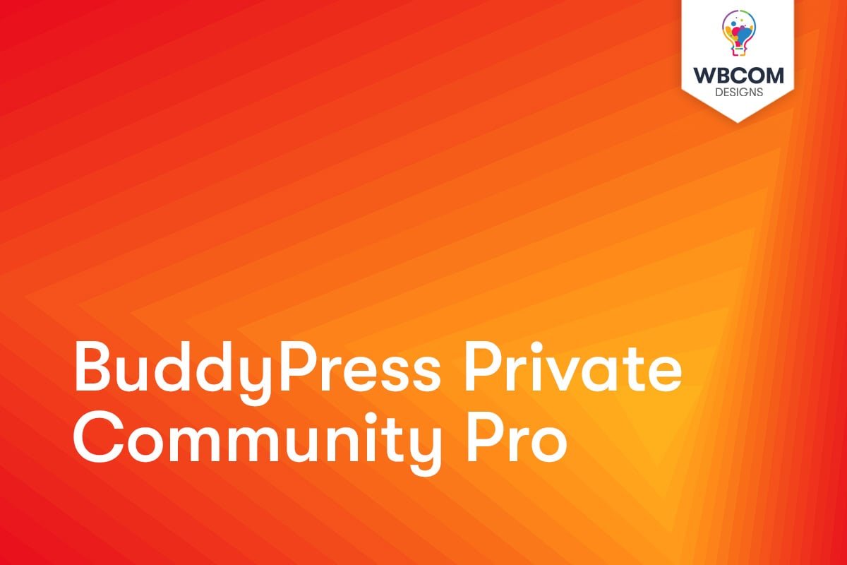 BuddyPress Private Community Pro