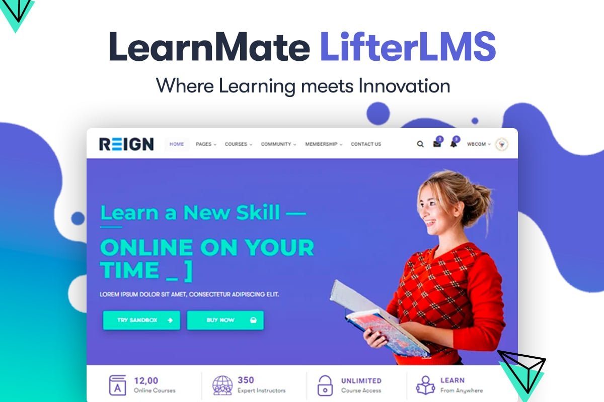 LiftLMS- WordPress Themes for Developers
