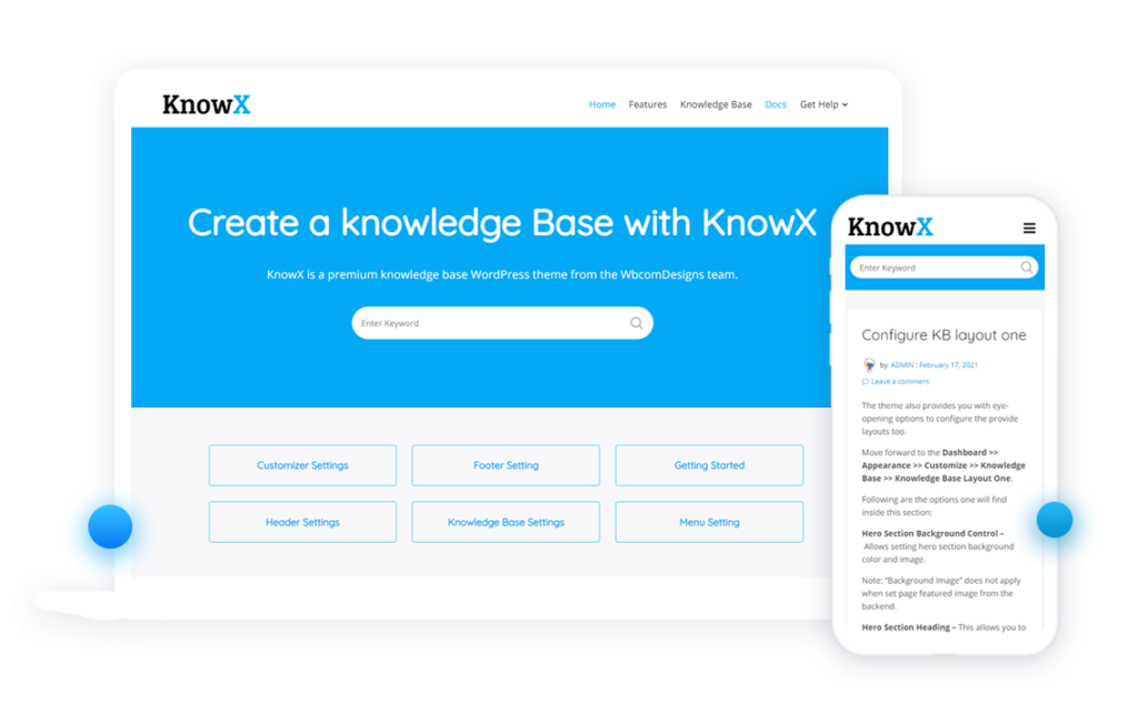 WordPress Theme for Knowledge Base