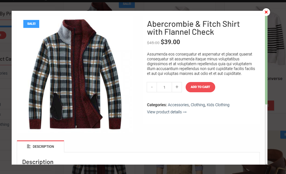 Quick View for WooCommerce Frontend
