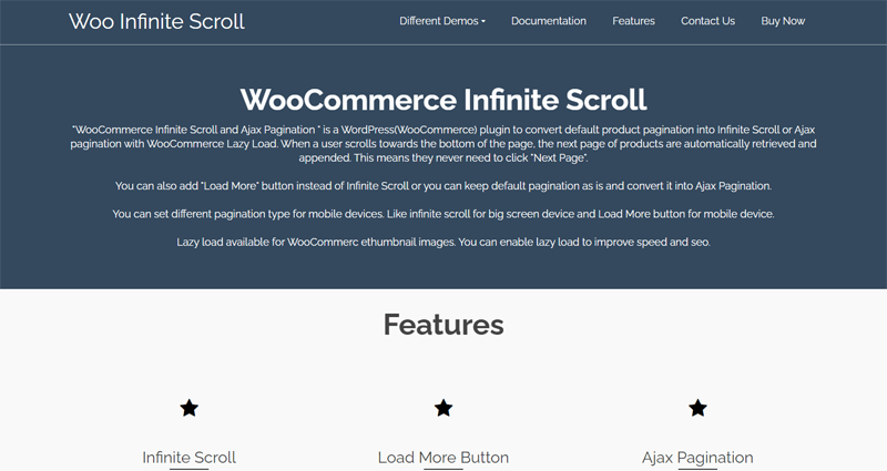 WooCommerce Infinite Scroll