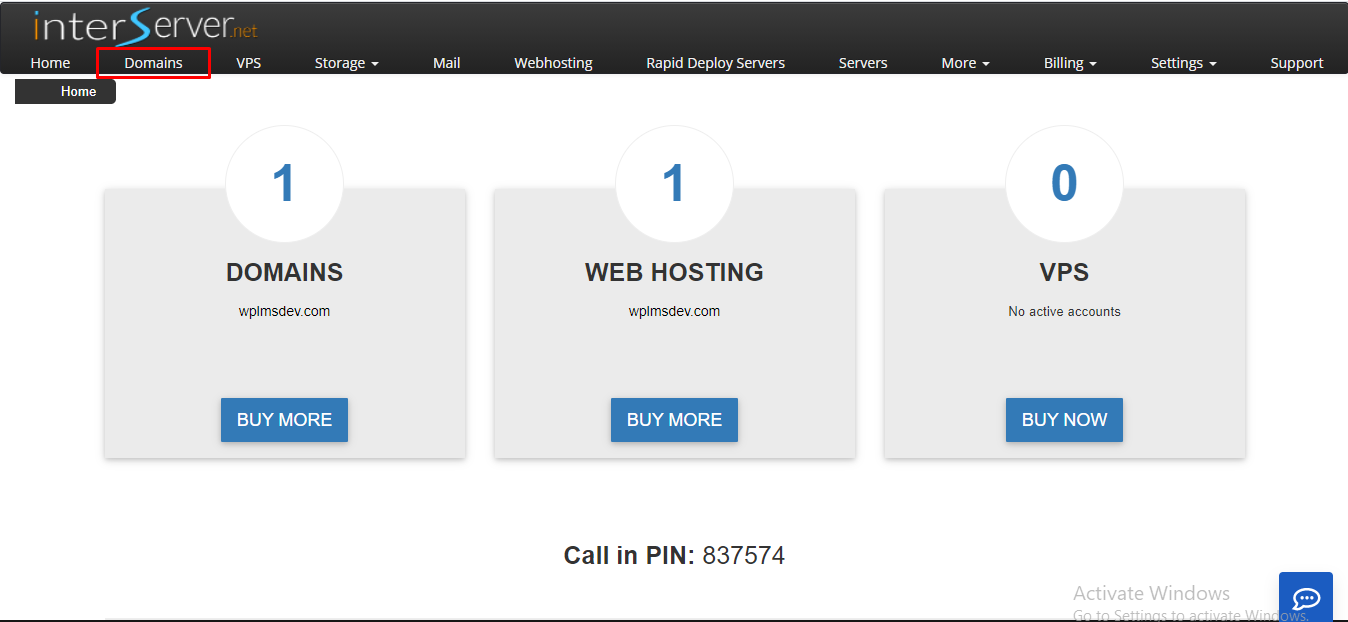 web hosting and register a domain name
