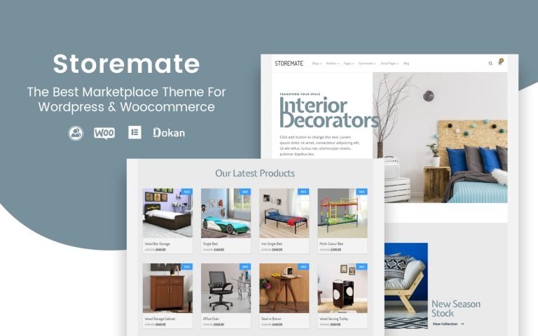 StoreMate: WooCommerce Multivendor Theme