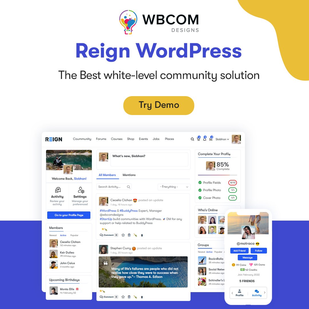 Reign WordPress