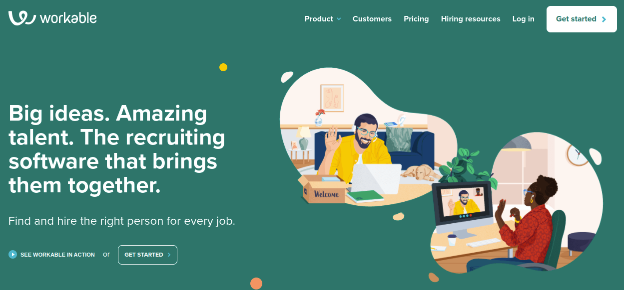 Workable- Staffing Software For Recruiting