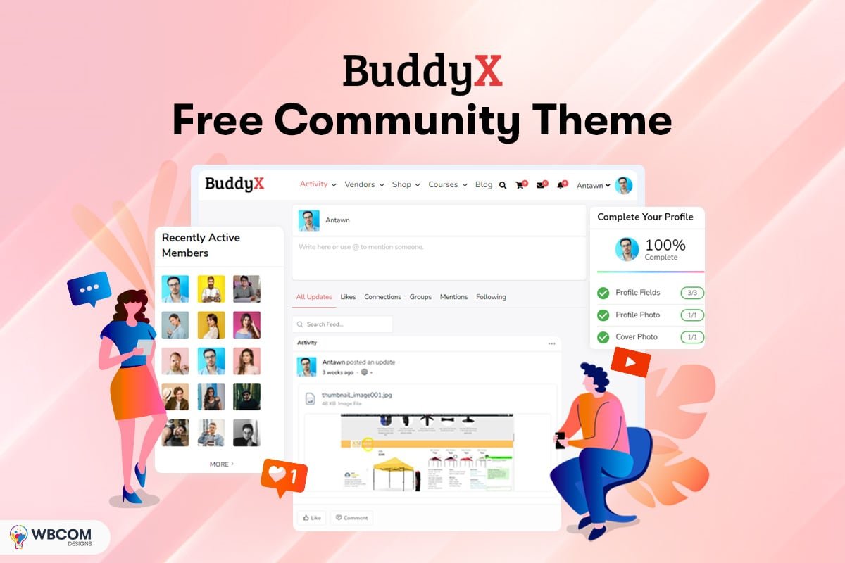 BuddyX Theme