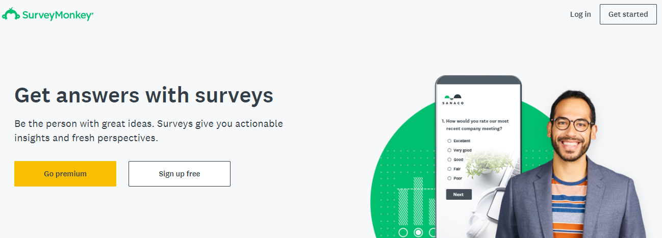 SurveyMonkey- survey software 