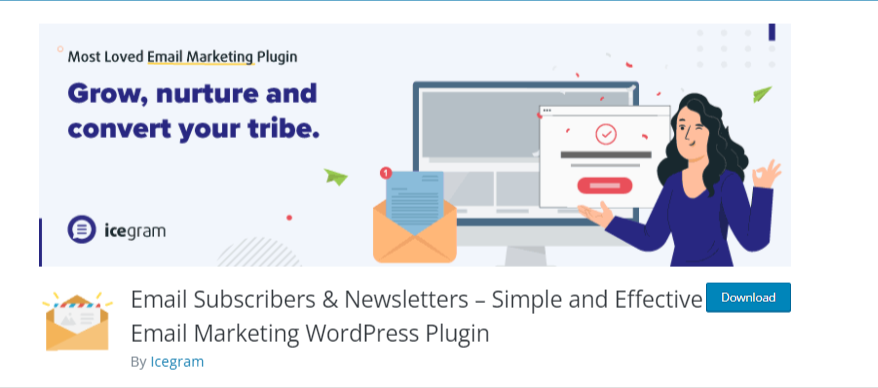 Email Subscribers and newsletters