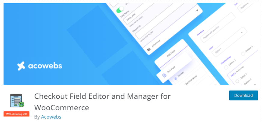 Checkout Field Editor (Checkout Manager) for WooCommerce plugin