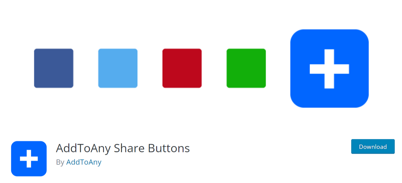 AddToAny share buttons plugins