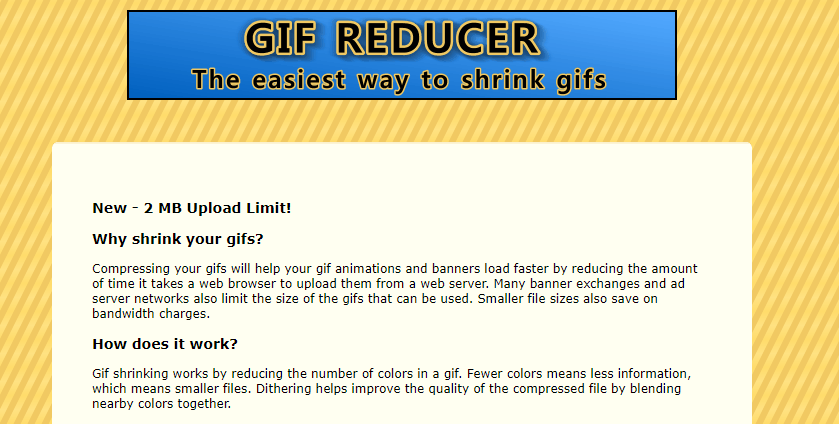 GIFReducer- GIF Optimization Tools