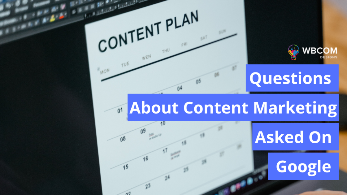 Questions About Content Marketing