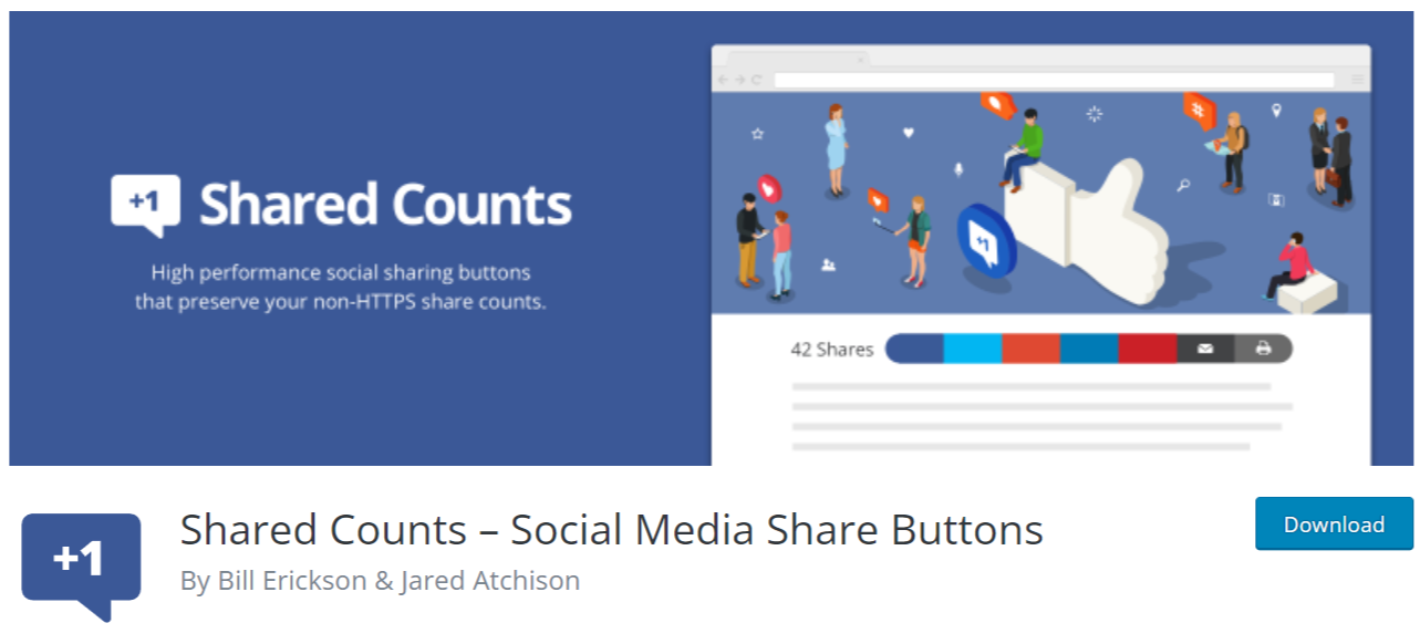 Shared counts plugin