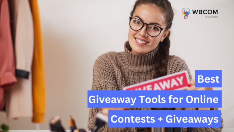 Giveaway Tools for Online Contests + Giveaways