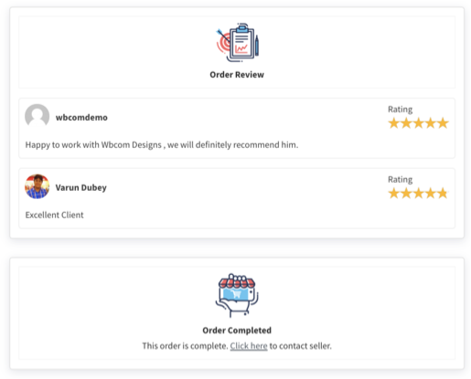 EDD sell services - rating and review